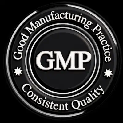 GMP certification badge