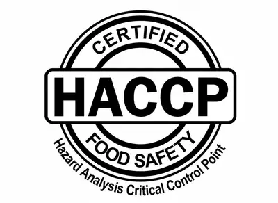 HACCP certification badge
